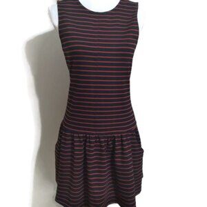 Free People Striped Mini-Dress with